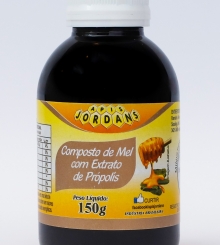 COMPOSTO DE MEL E EXTRATO DE PRÓPOLIS 150G COMPOSTO DE MEL E EXTRATO DE PRÓPOLIS 150G